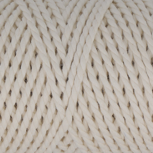 Creamy cream colour from the Macrame King Cotton range