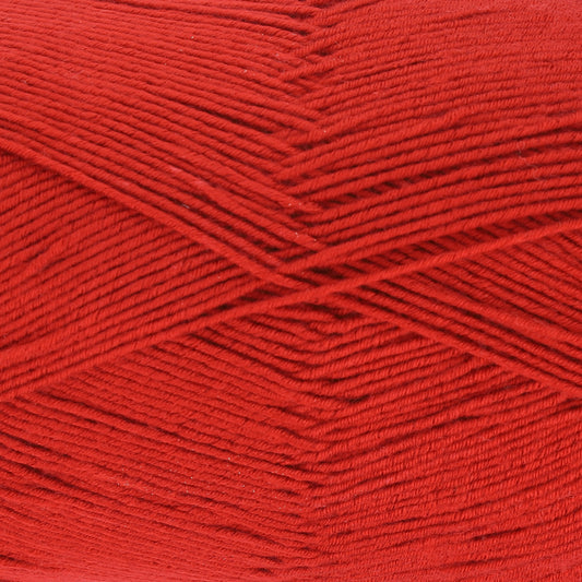 Red delicious shade of King Cole's Simply Footsie 4Ply