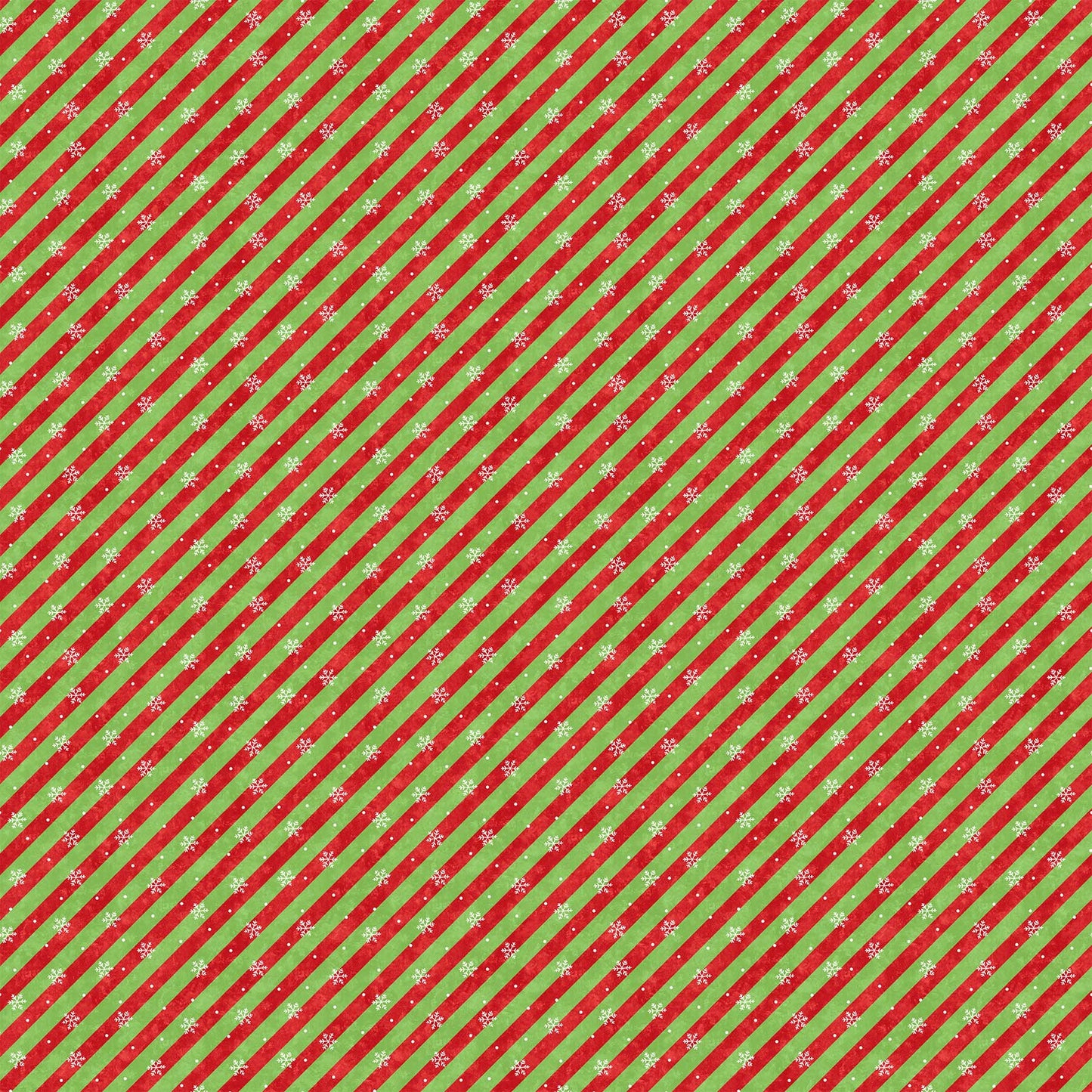 Diagonal Stripe - Christmas Wonder Cotton Print Fabric - per half metre