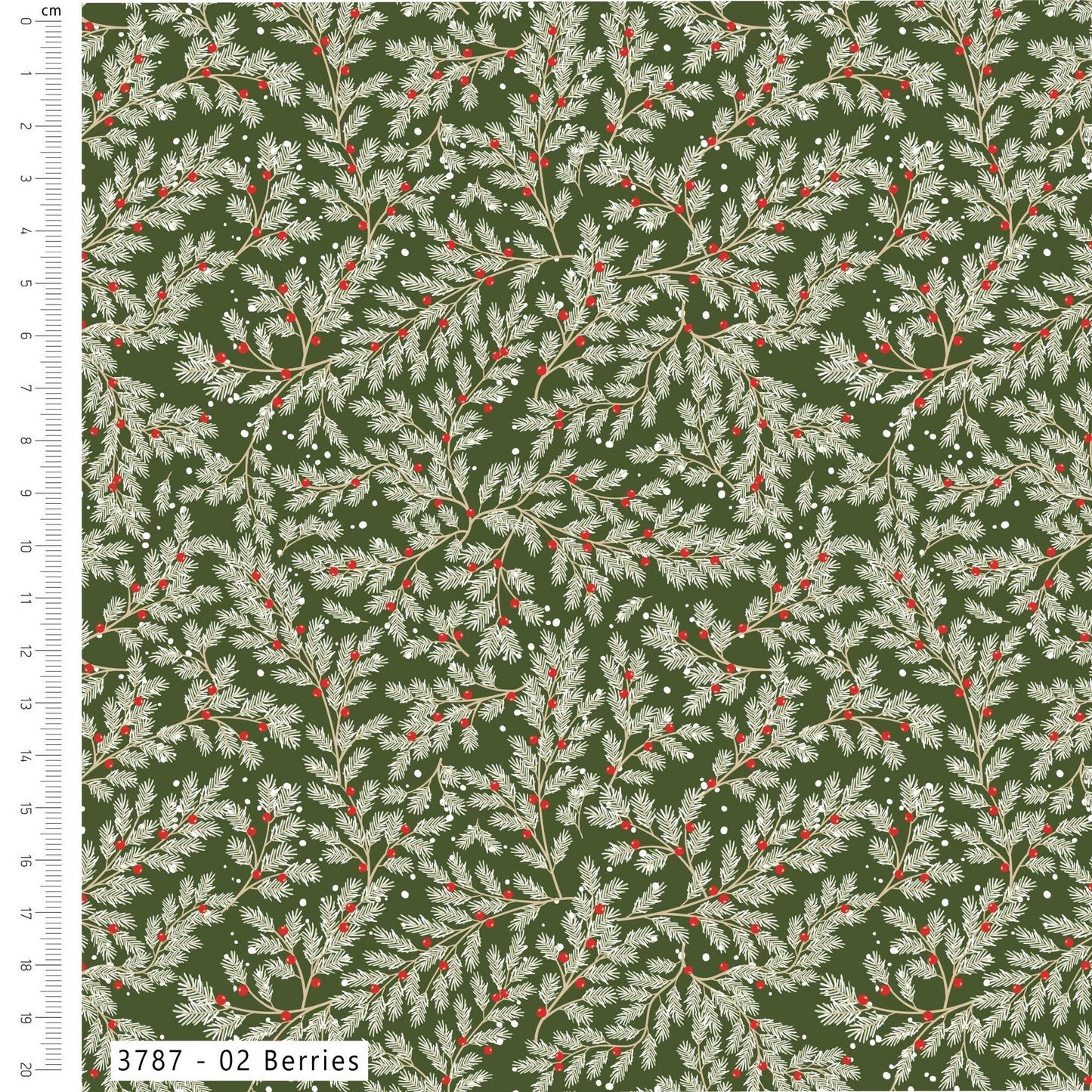 Berries - Scandi Spirit Cotton Print Fabric - per half metre