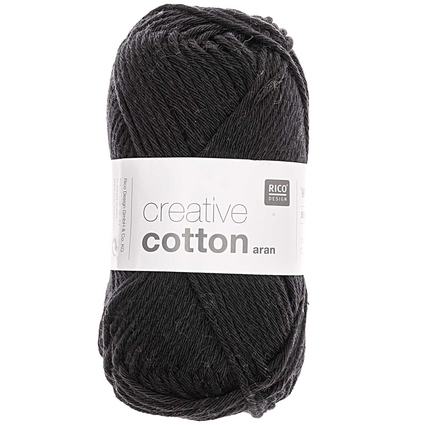 Black - Creative Cotton Aran