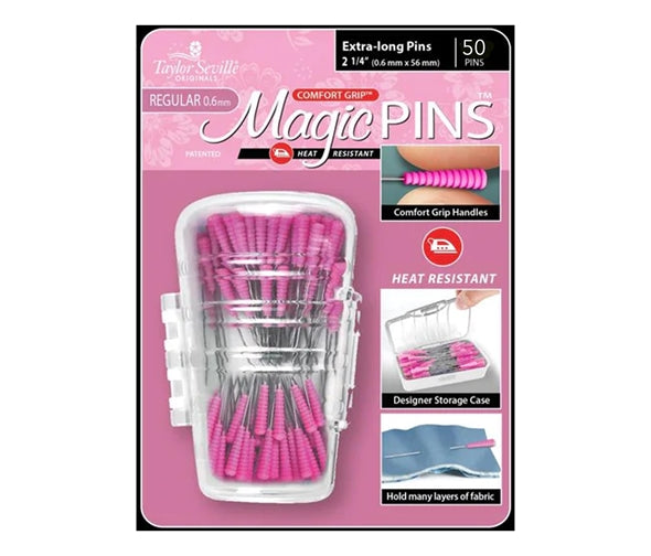 Magic Pins Extra Long Reg (0.6mm) - 50pk