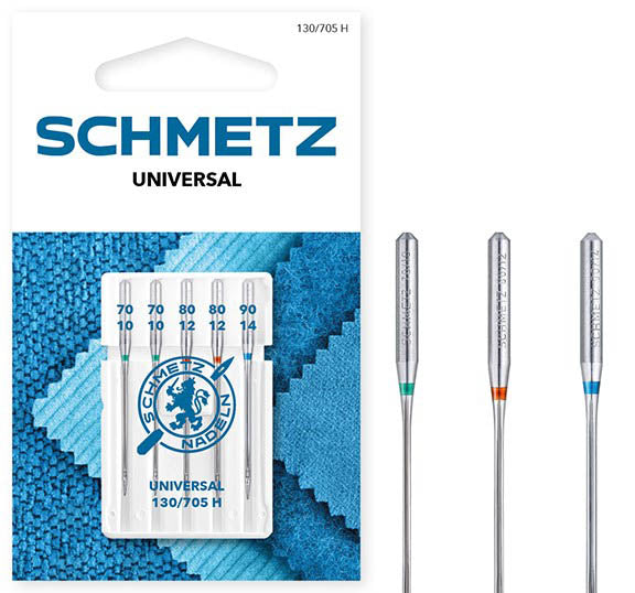 Universal: Assorted: 70(10)-90(14) - Schmetz Sewing Machine Needles