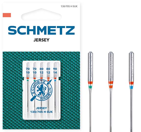 Jersey: Assorted: 70(10)-90(14) - Schmetz Sewing Machine Needles