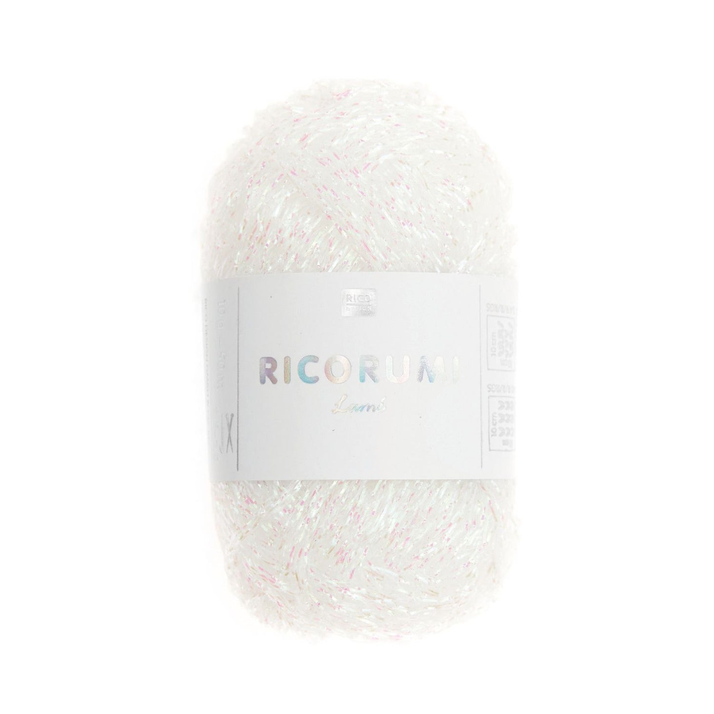 White Iridescent - Ricorumi Lame