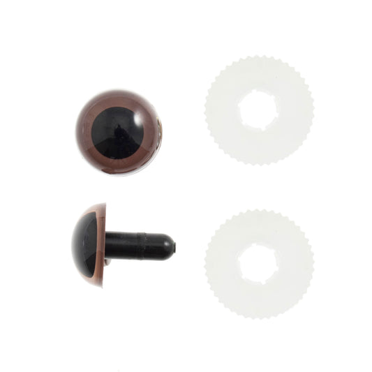 12mm Brown - Trimits Toy Eyes