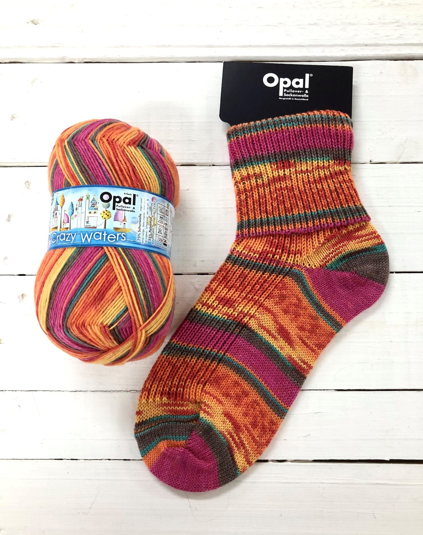 Water Bed Castle - Opal Crazy Waters 4ply