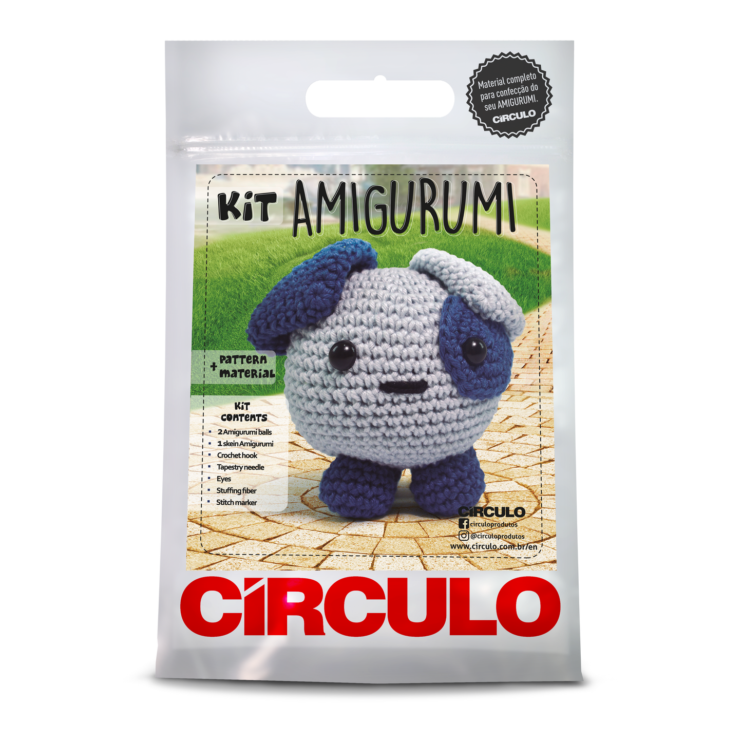 Dog - Animal Ball - Circulo Amigurumi Kit