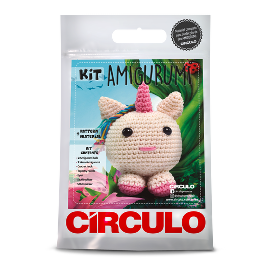Unicorn - Animal Ball - Circulo Amigurumi Kit