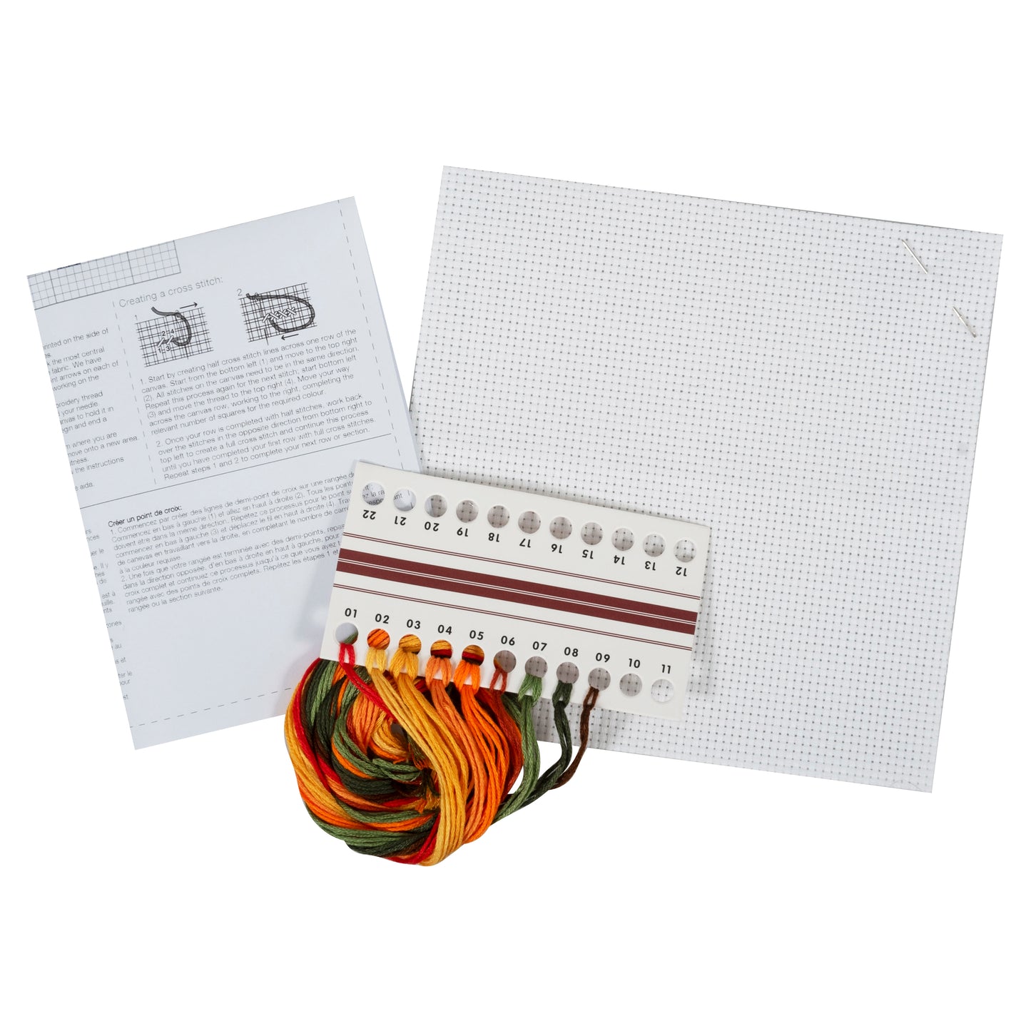 Pumpkin - Mini Counted Cross Stitch Kit