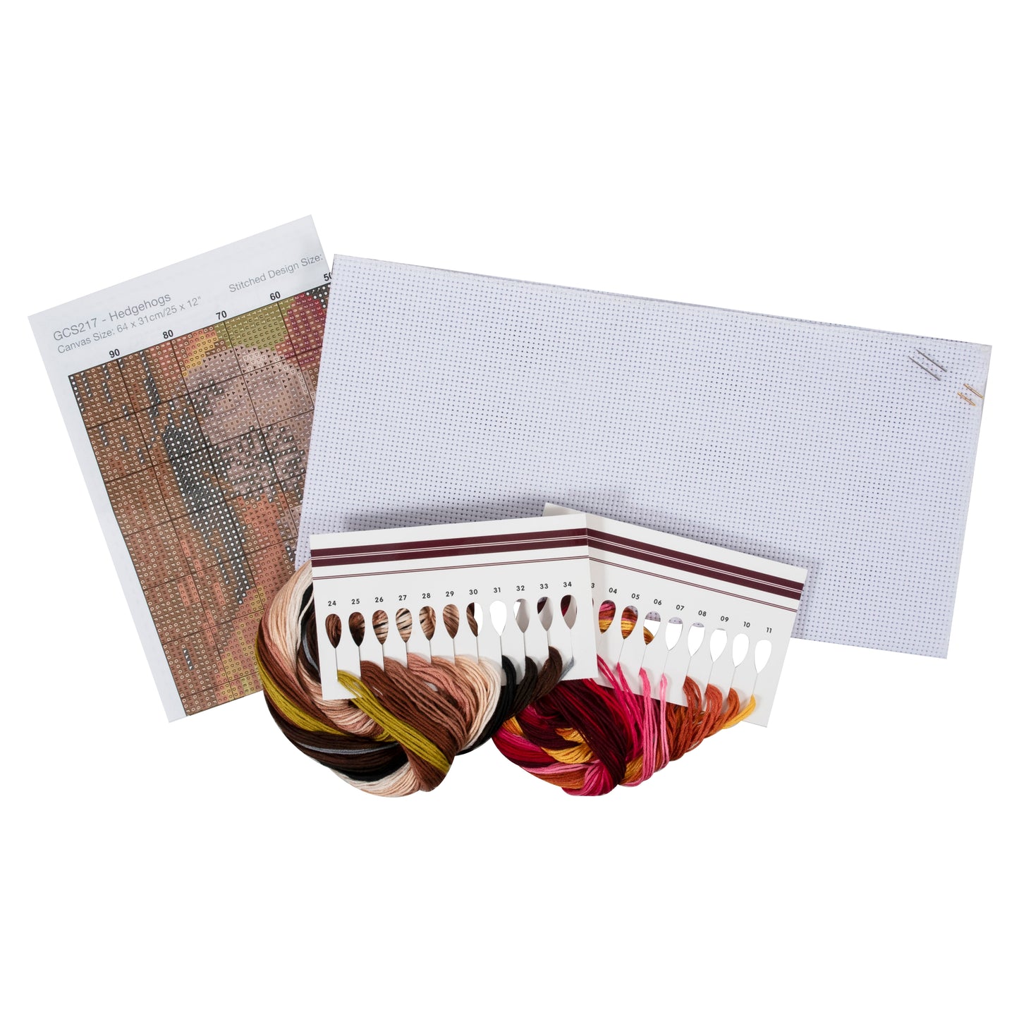 Hedgehogs - Large Counted Cross Stitch Kit