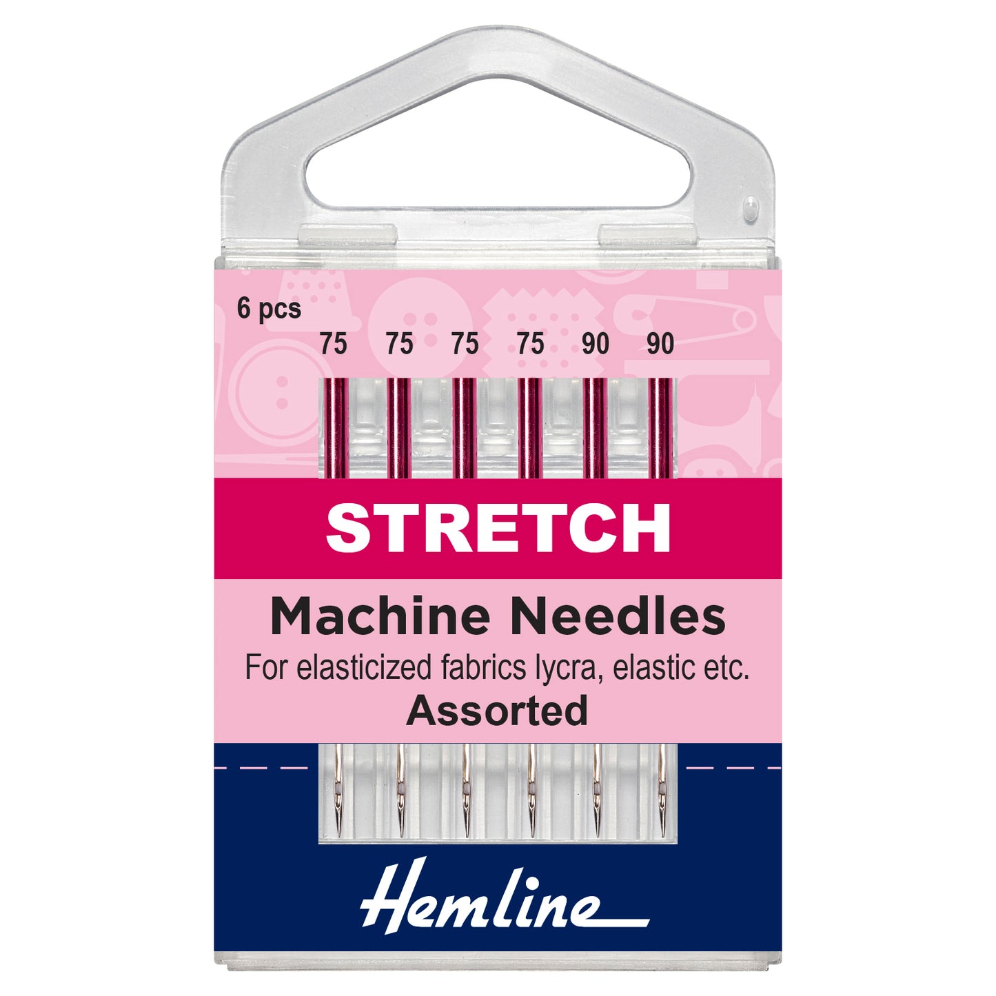 Assorted Stretch Sewing Machine Needle - Hemline