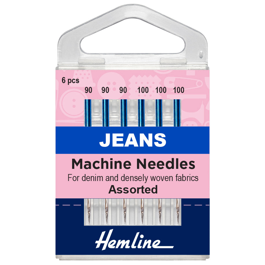 Jeans Assorted Sizes Machine Needle - Hemline