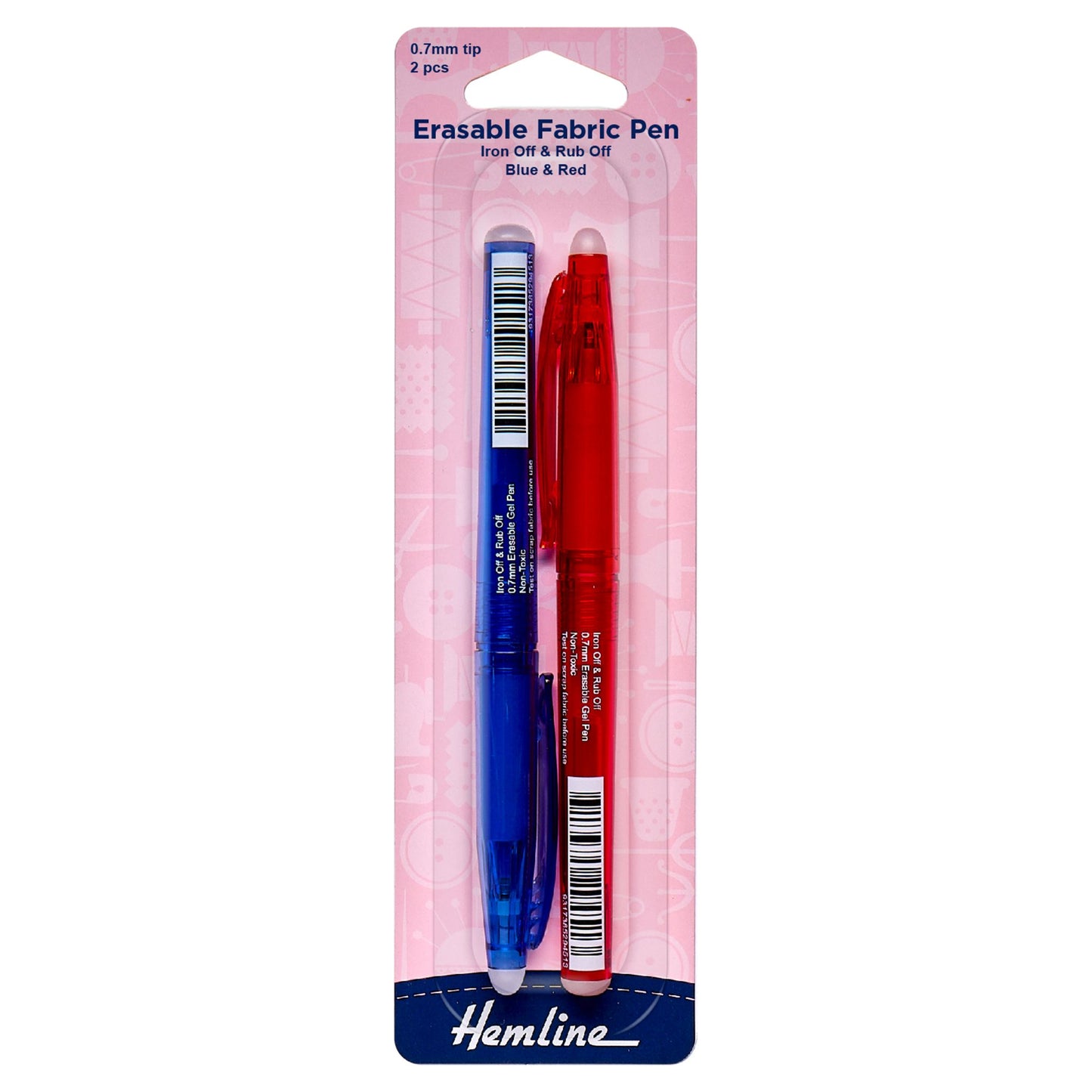 Erasable Fabric Pen - Hemline