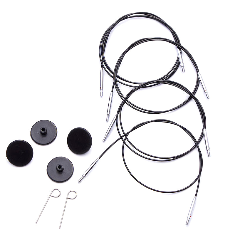 56cm Black Cable - Interchangeable Knitting Needle - KnitPro