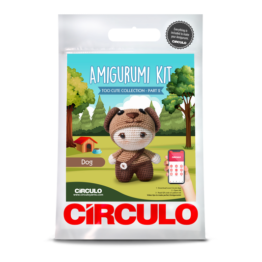Too Cute 2 Dog - Circulo Amigurumi Kit