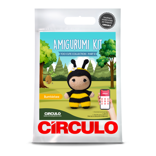 Too Cute 2 Bumblebee - Circulo Amigurumi Kit
