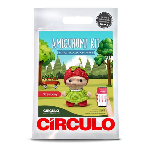Too Cute 2 Strawberry - Circulo Amigurumi Kit