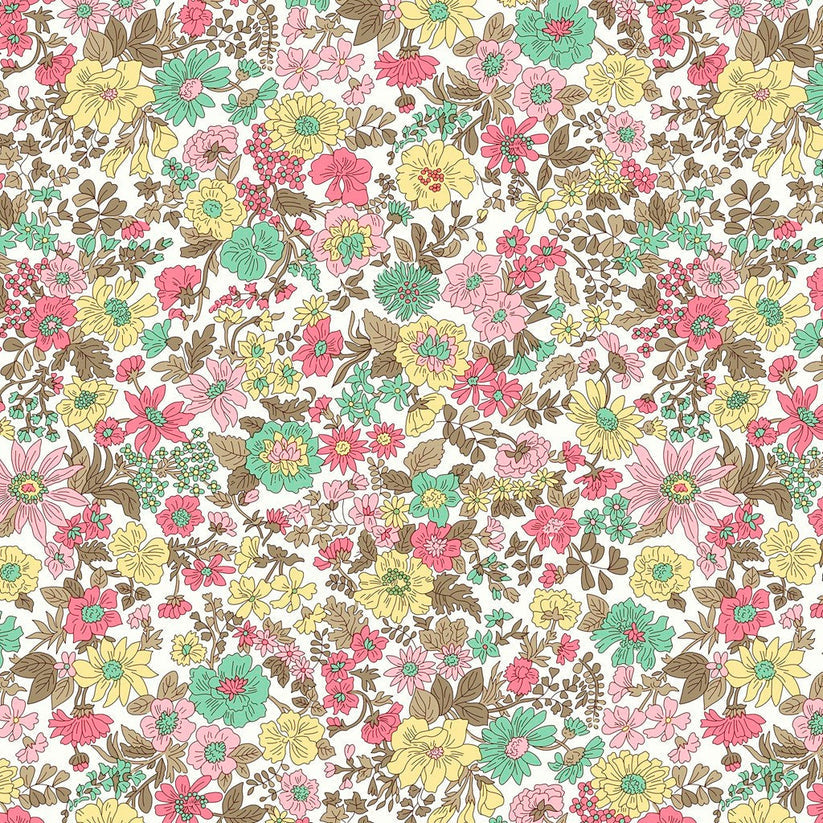 Emily Annabelle A - Liberty Cotton Print Fabric - per half metre