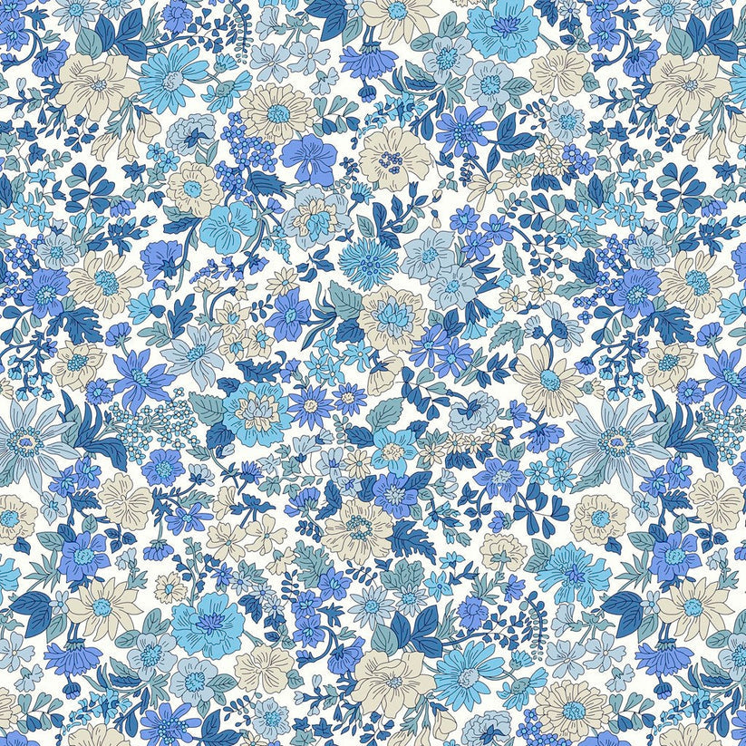 Emily Annabelle D - Liberty Cotton Print Fabric - per half metre