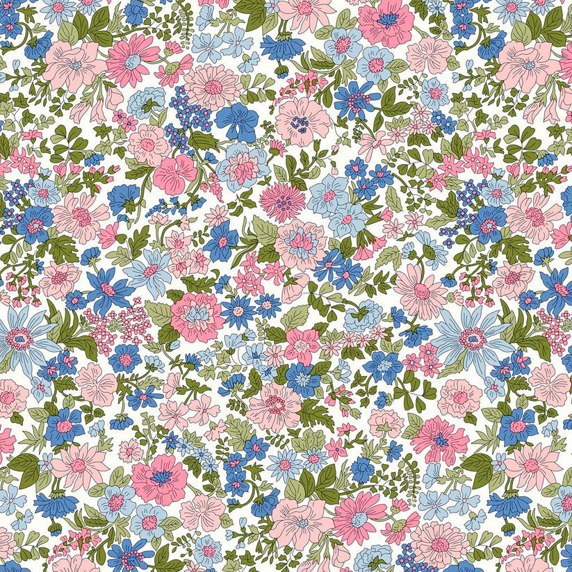 Emily Annabelle F - Liberty Cotton Print Fabric - per half metre
