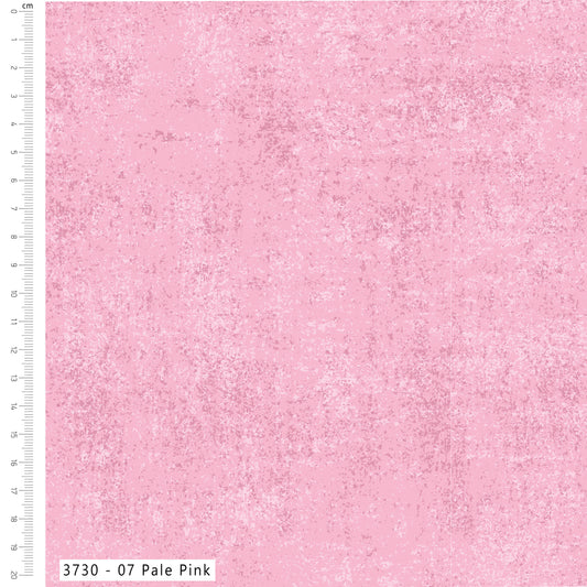 Pale Pink - Textured Blender Cotton Print Fabric - per half metre