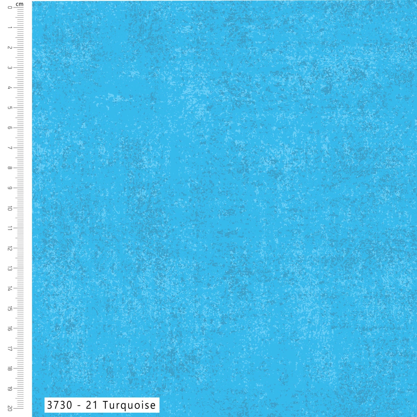 Turquoise - Textured Blender Cotton Print Fabric - per half metre