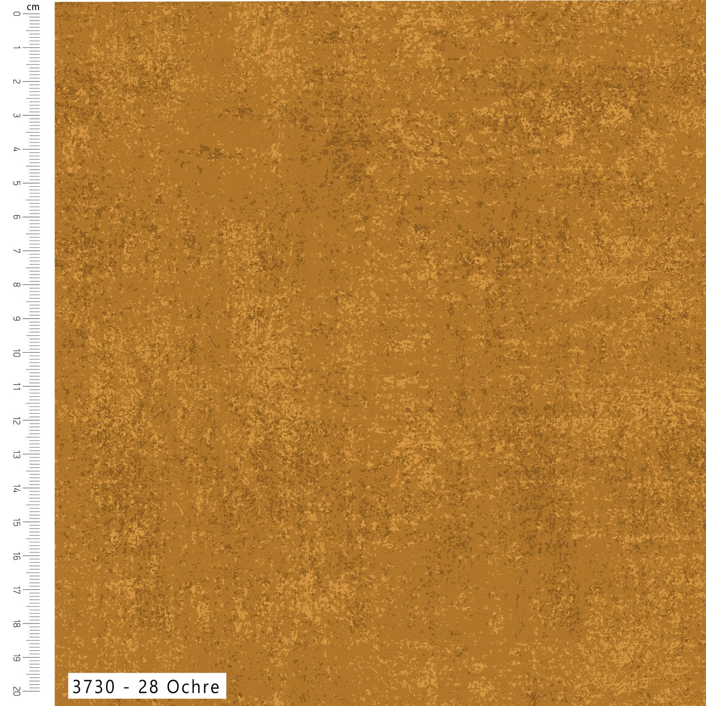 Ochre - Textured Blender Cotton Print Fabric - per half metre