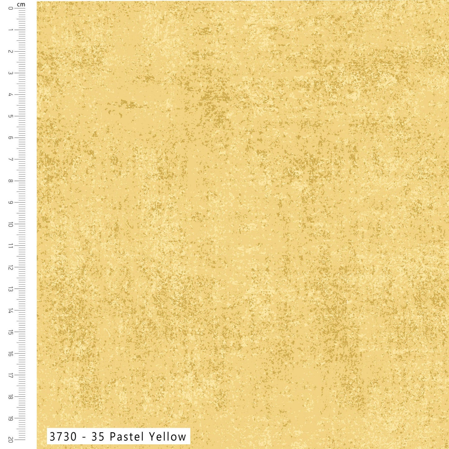 Pastel Yellow - Textured Blender Cotton Print Fabric - per half metre