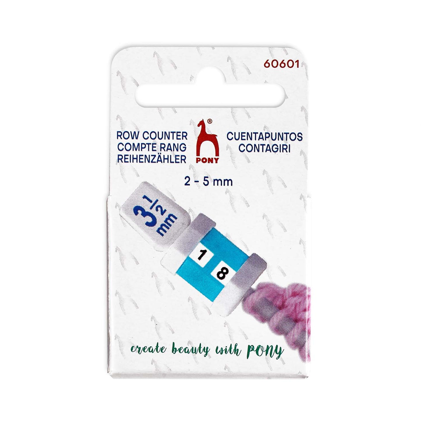 Small - Row Counter - Pony