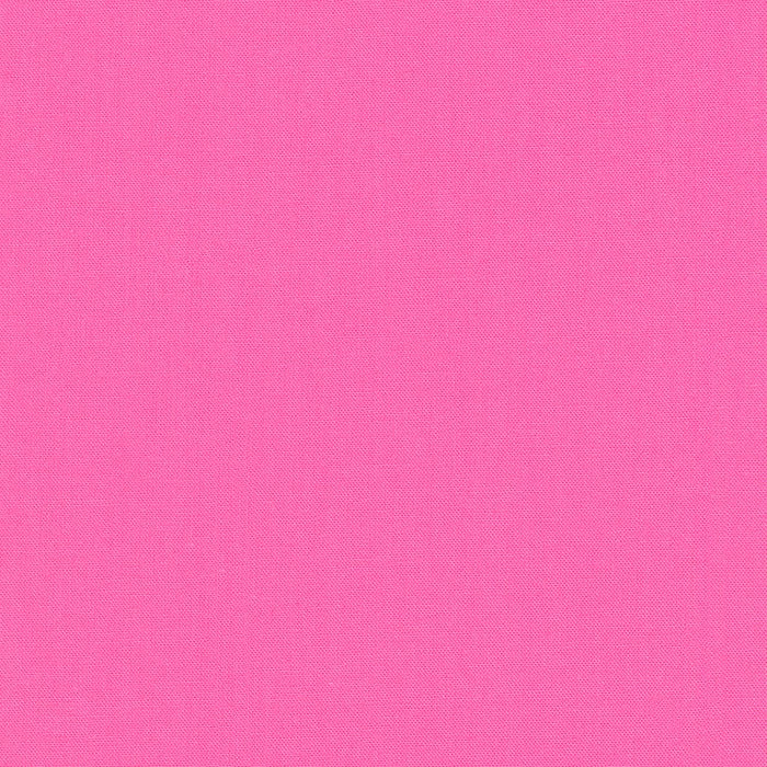 Sassy Pink - Kona Cotton Solid Colour Cotton Print Fabric - per half metre
