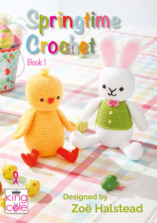 Springtime Crochet – Book 1 - King Cole Crochet Book