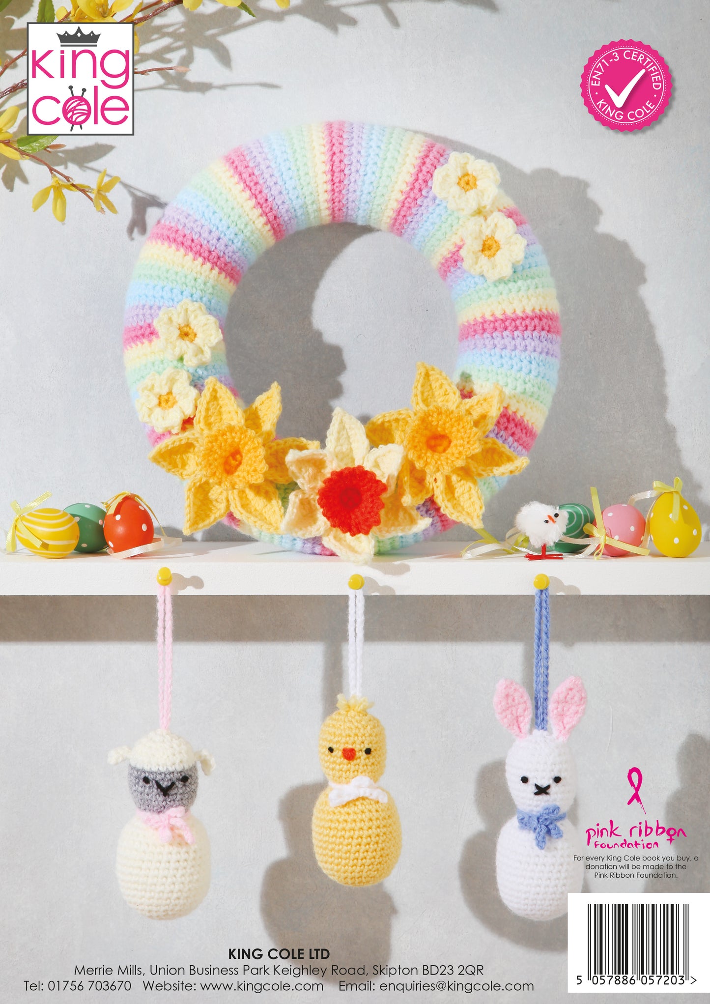 Springtime Crochet – Book 1 - King Cole Crochet Book