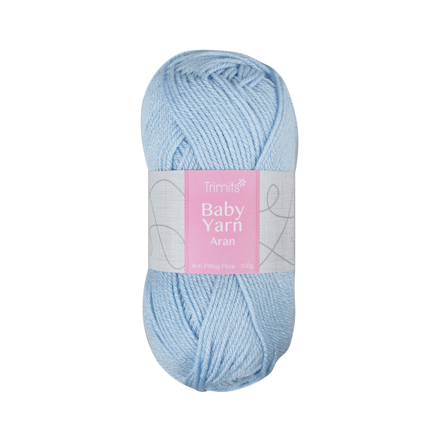 Baby Blue - Trimits Baby Aran 100g