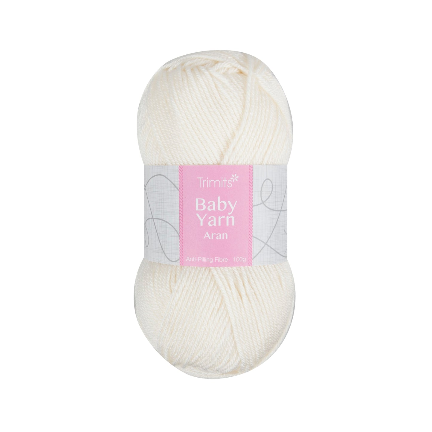 Cream - Trimits Baby Aran 100g