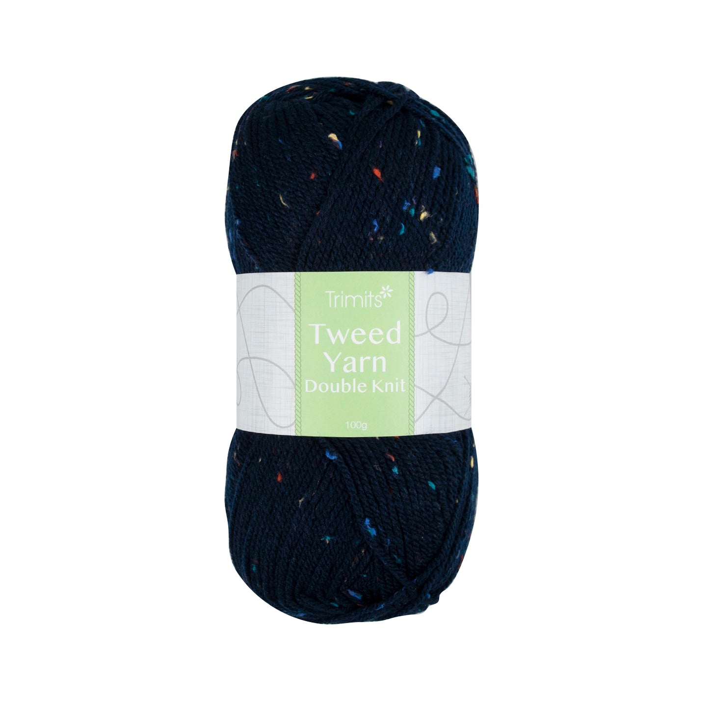 Navy - Trimits Tweed DK 100g