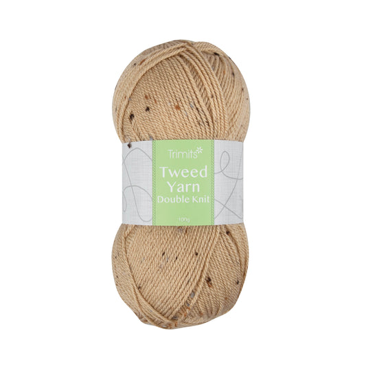 Beige - Trimits Tweed DK 100g