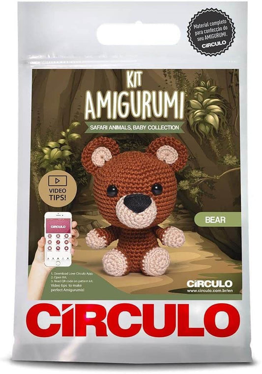 Safari Bear - Circulo Amigurumi Kit