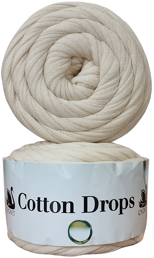 Linen White - Cotton Drops