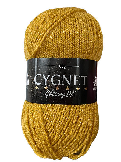 Golden Rings - Cygnet Glittery DK - Cygnet Yarn