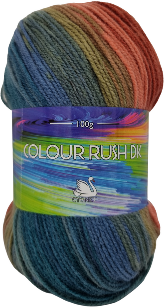 Breeze - Colour Rush DK - Cygnet Yarn