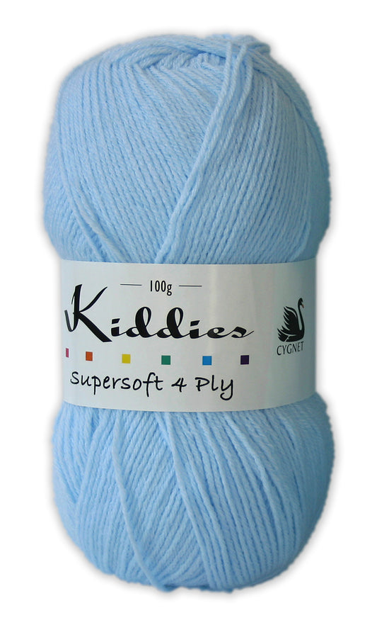 Baby Blue - Kiddies Supersoft 4Ply
