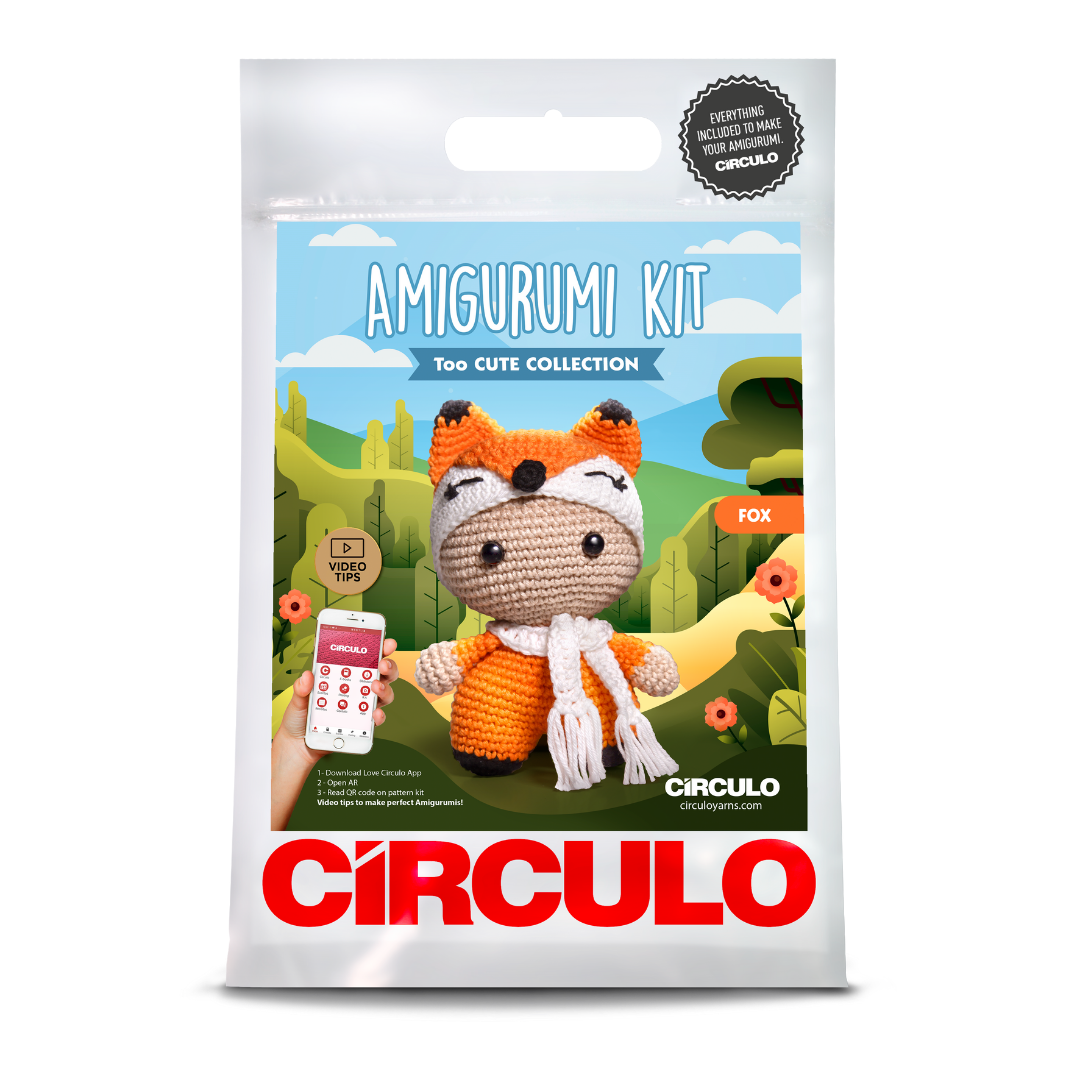 Too Cute Fox - Circulo Amigurumi Kit