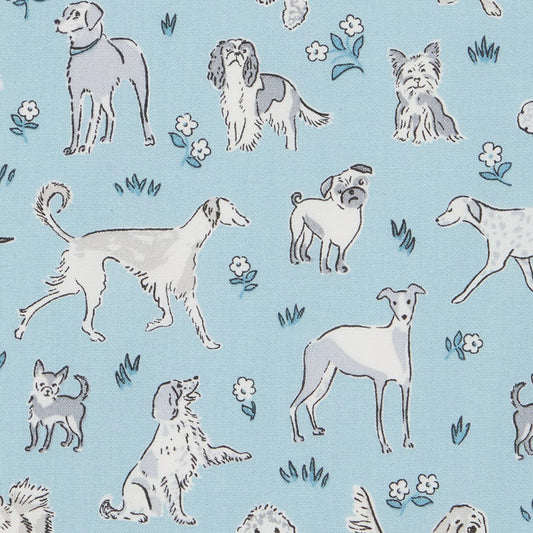 Park Pals - London Parks Cotton Print Fabric - Remnant 50cm
