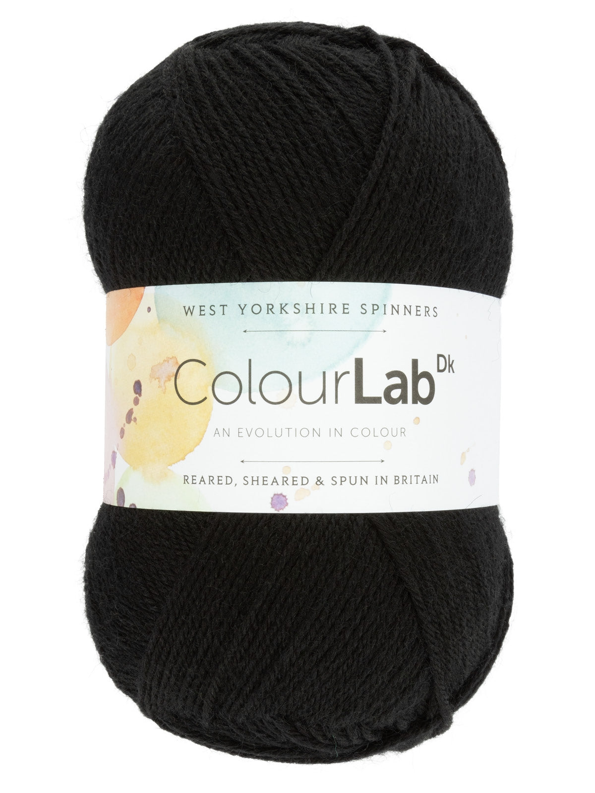 Phantom Black 099 - ColourLab DK Yarn - West Yorkshire Spinners