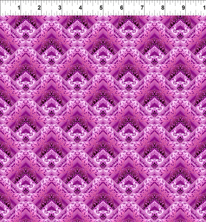 Unicorns Cotton Print - Geometric