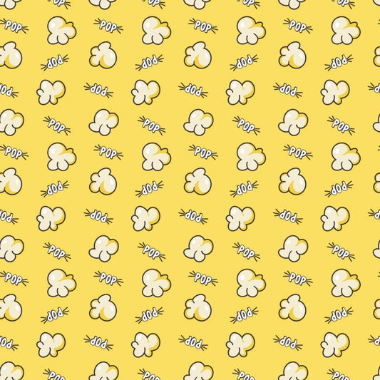 Pop Cotton Print - Time to Pop