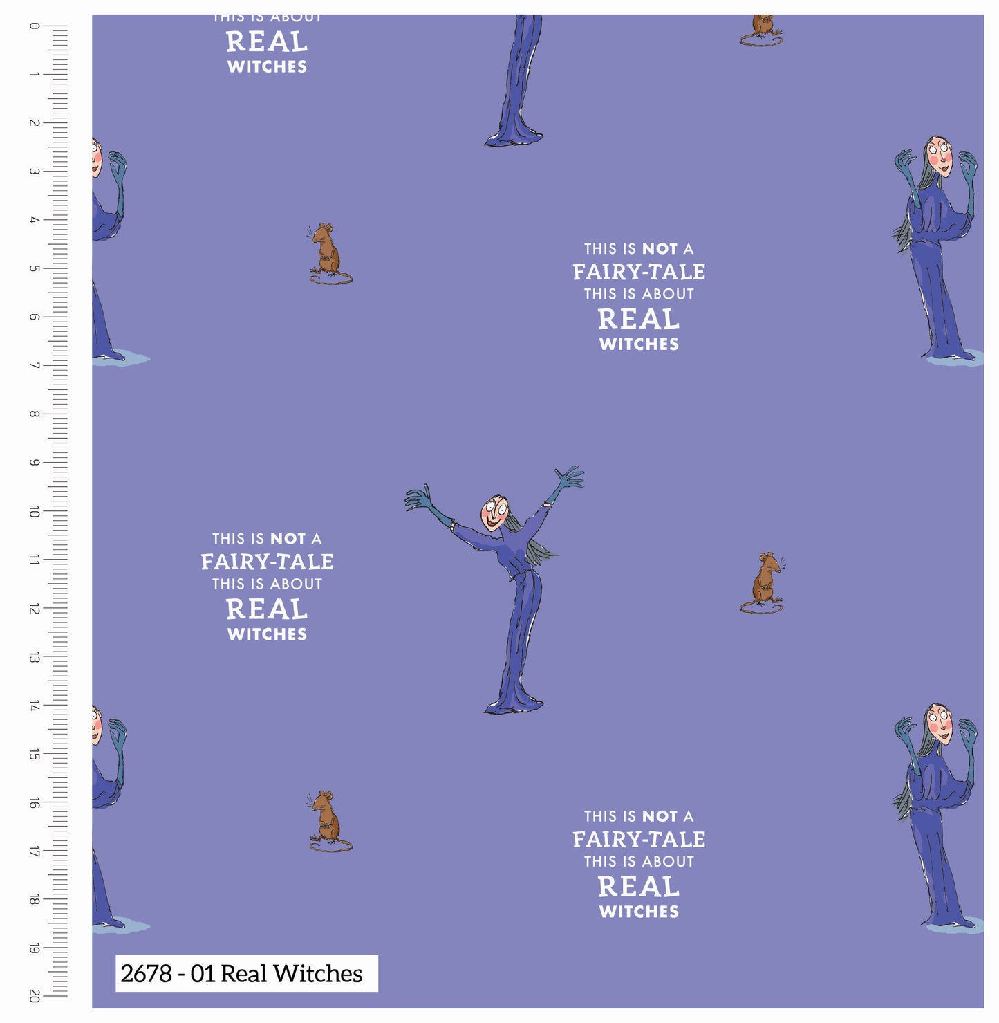 The Witches Cotton Print - Real Witches