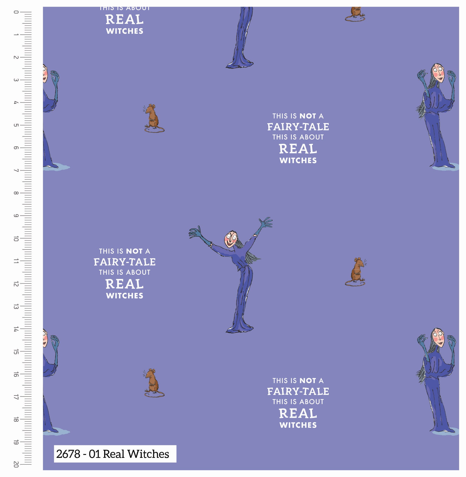 The Witches Cotton Print - Real Witches