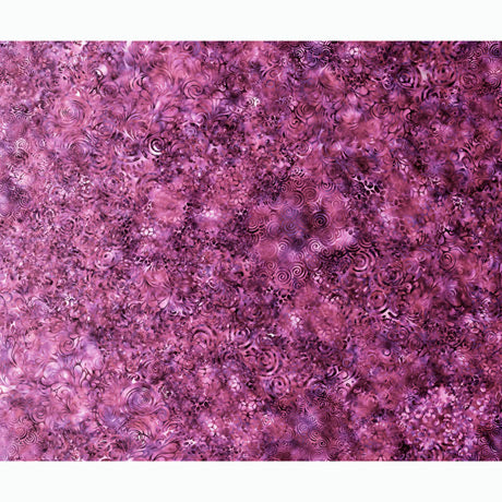 Effervescence Cotton Print - Plum